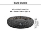 HUFT Polka Paws Adjustable Donut Bed For Dog & Cat - Navy - Heads Up For Tails
