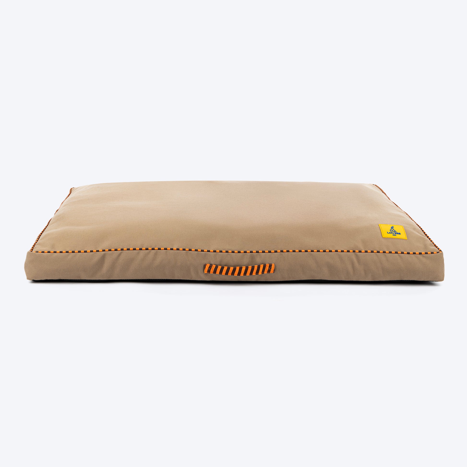 TLC Sandstone Flat Heaven Bed For Dog - Light Brown_01