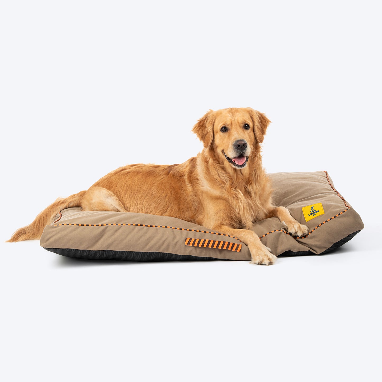 TLC Sandstone Flat Heaven Bed For Dog - Light Brown_02