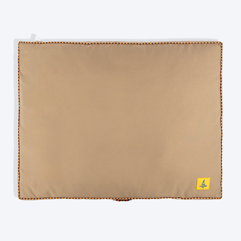 TLC Sandstone Flat Heaven Bed For Dog - Light Brown_04