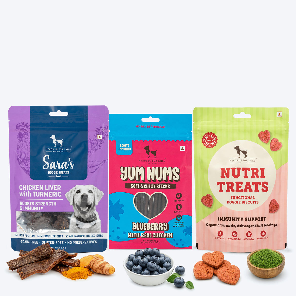 HUFT Immunity Boost Dog Treats Combo