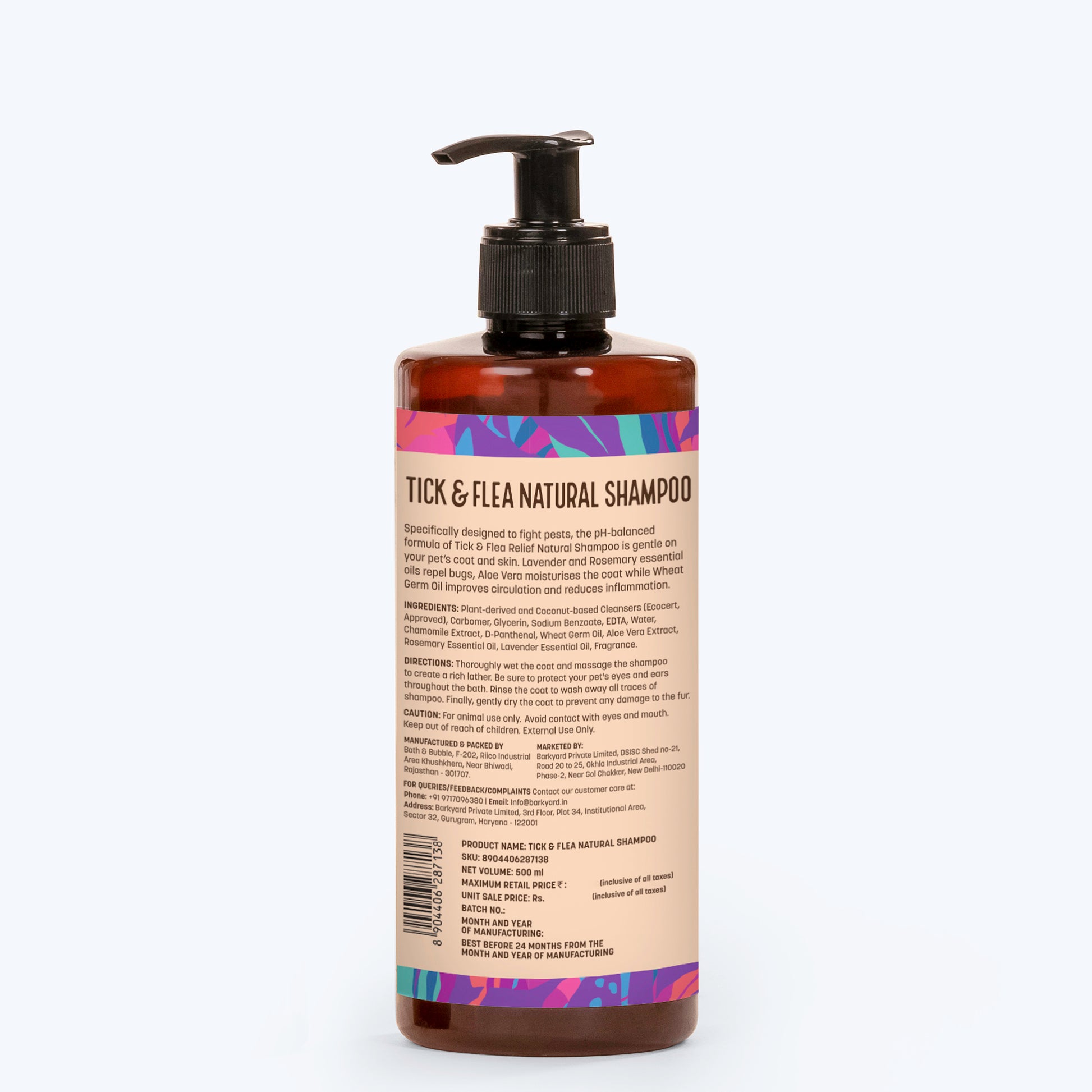 HUFT Natural Tick & Flea Repellent Shampoo for Dogs_13