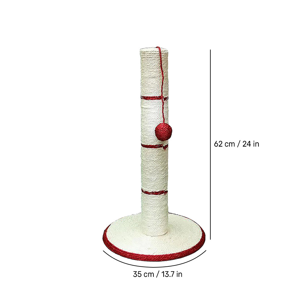 Trixie Cat Scratching Post - Assorted - 2 feet - Heads Up For Tails