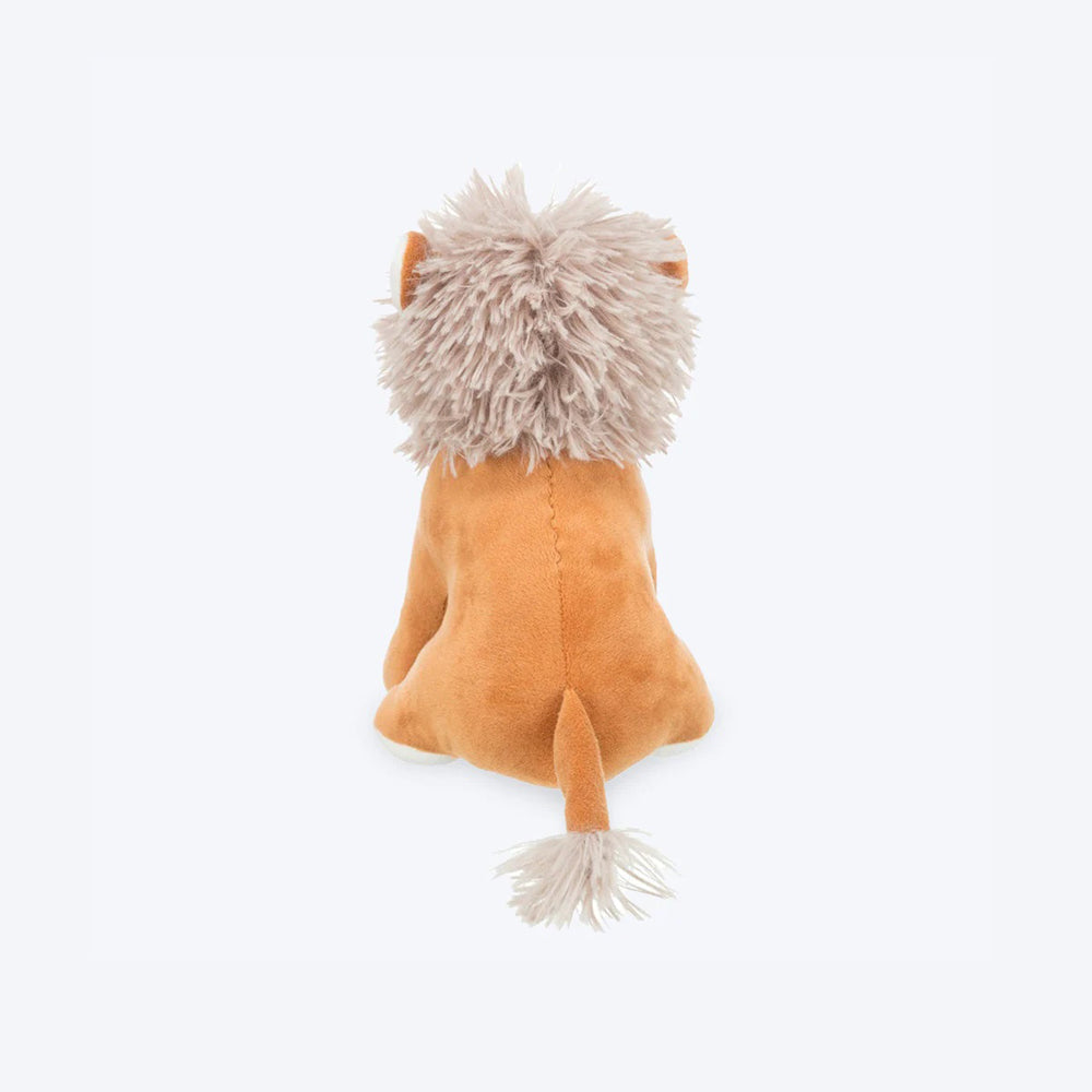 Trixie Lion Dog Plush Toy With Sound - Brown - 20 Cm_03