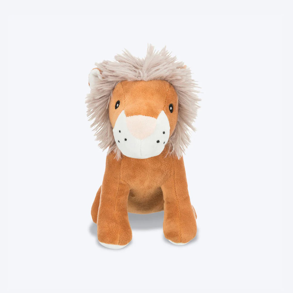 Trixie Lion Dog Plush Toy With Sound - Brown - 20 Cm_01