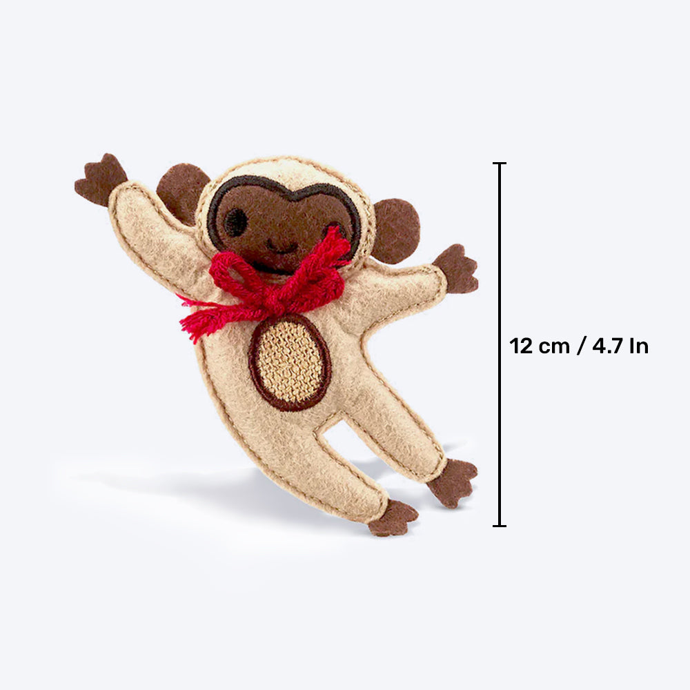 Trixie Monkey Catnip Toy For Cat - 12 cm_03