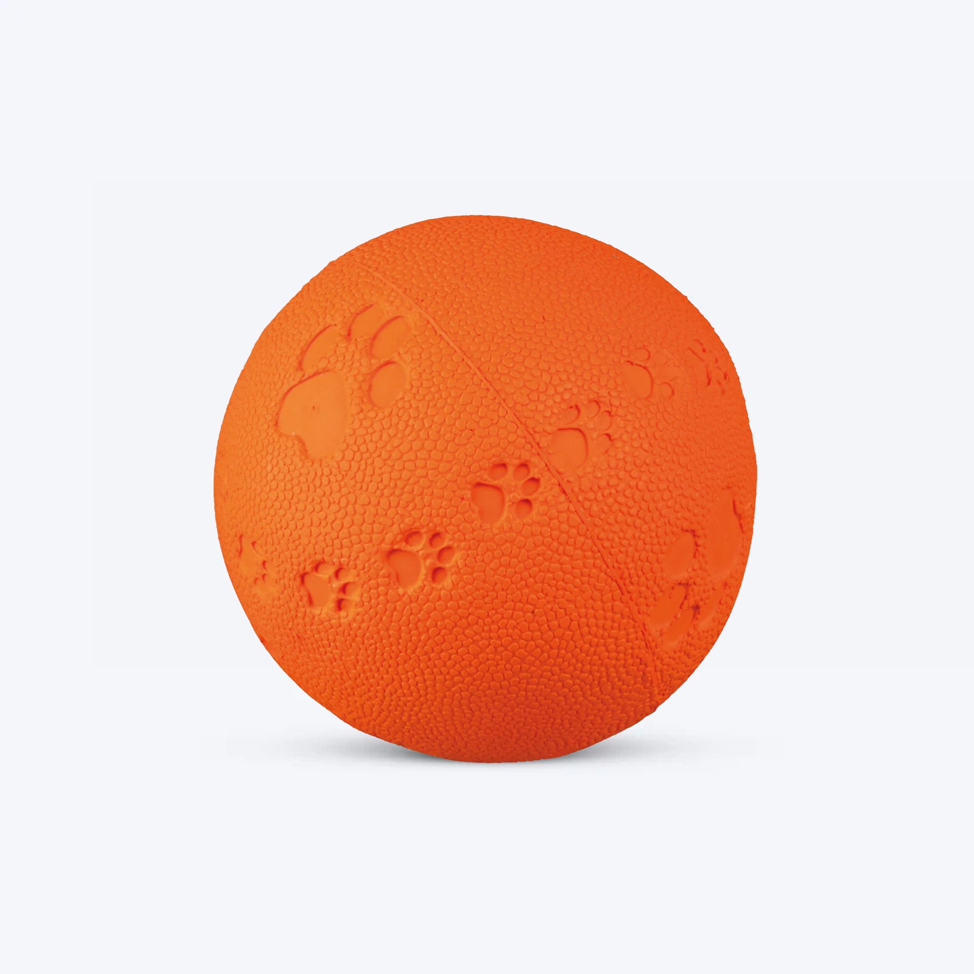 Orange store dog ball