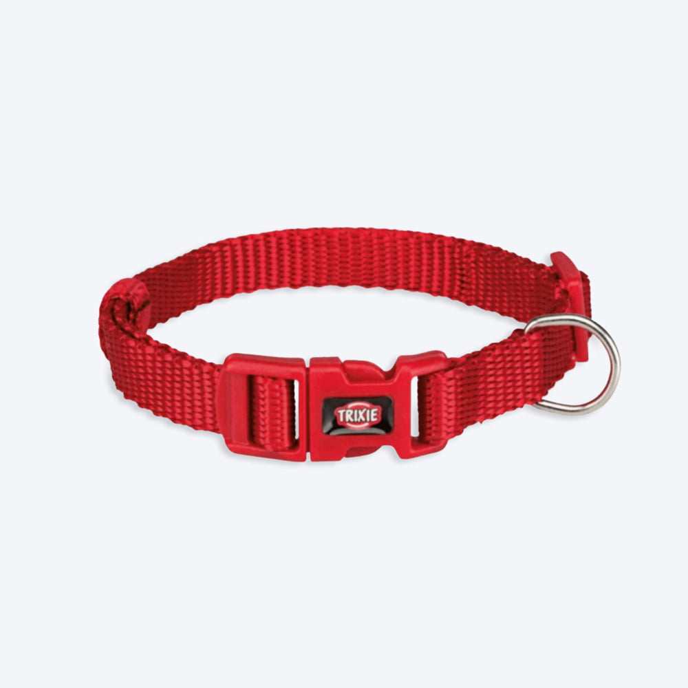 Trixie Premium Nylon Dog Collar, 40-65cm/25mm, L-XL - Heads Up For Tails