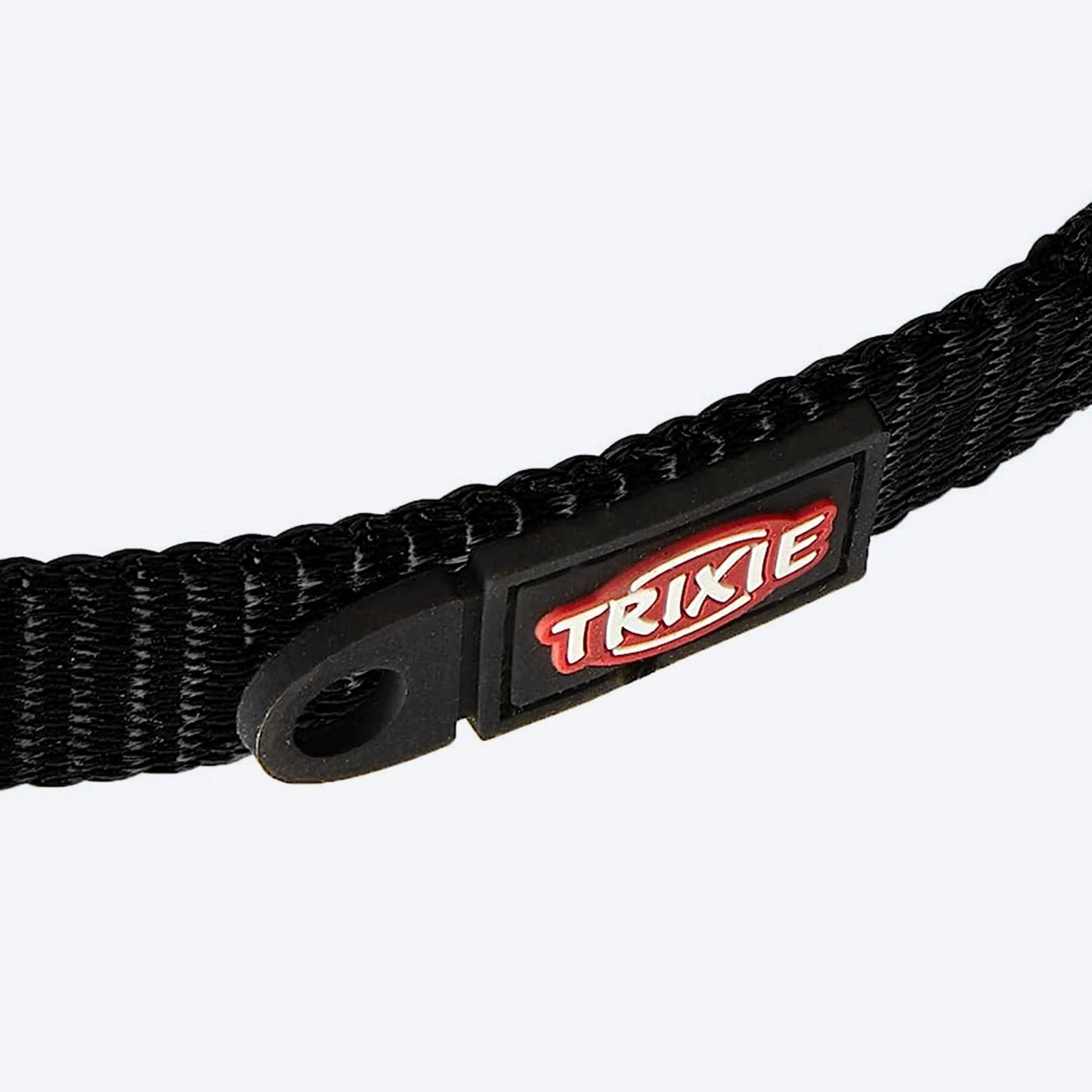 Trixie Premium Stop-The-Pull Dog Collar - Jet Black - Heads Up For Tails