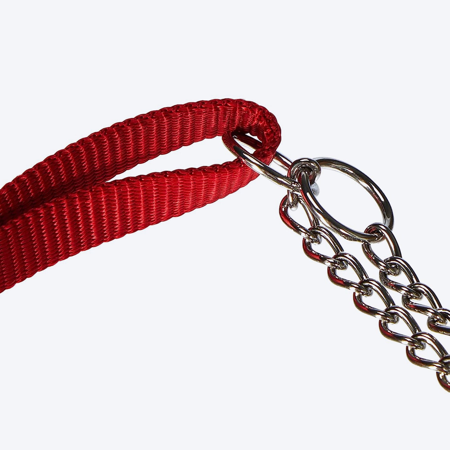 Trixie Premium Stop-The-Pull Collar - Cherry Red - Heads Up For Tails