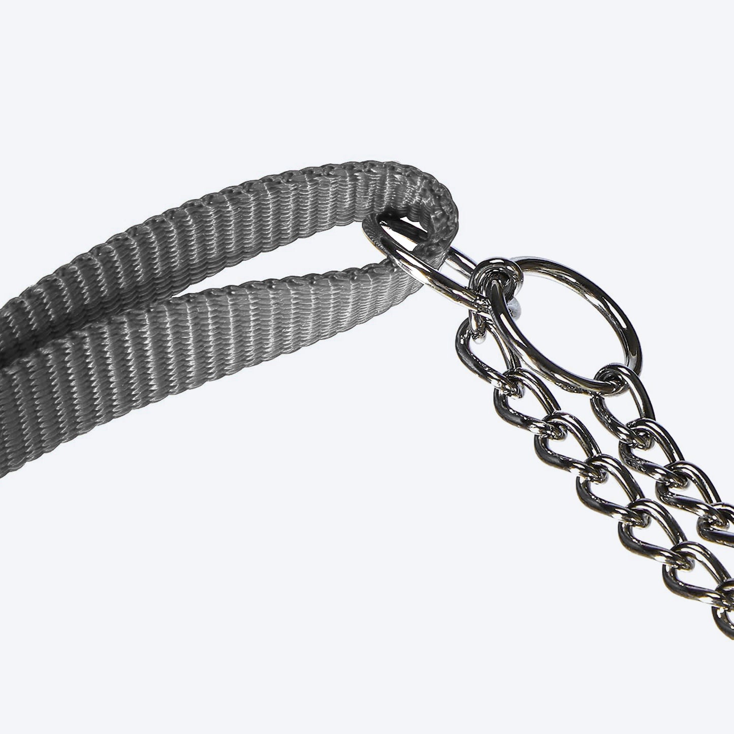 Trixie Premium Stop-The-Pull Collar - Graphite - Heads Up For Tails