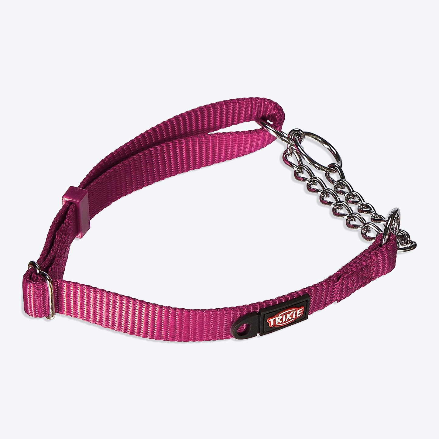 Trixie Premium Stop-The-Pull Collar - Orchid - Heads Up For Tails