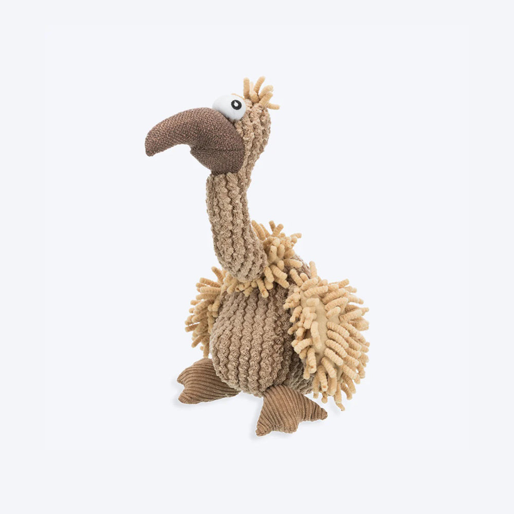 Trixie Vulture Gastav Dog Plush Toy - Brown - 24 cm - Heads Up For Tails