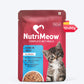NutriMeow Tuna In Jelly Wet Food For Kitten - 80 gm - Heads Up For Tails