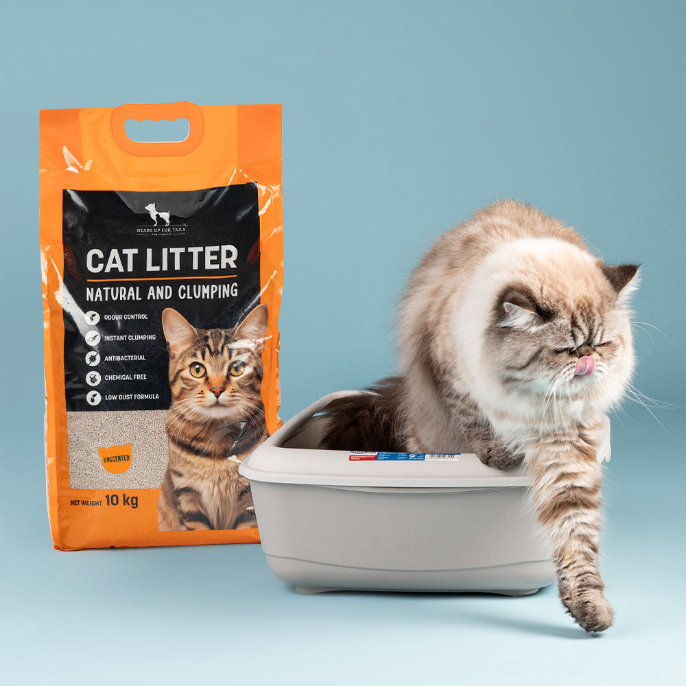 HUFT Cat Litter (Natural & Clumping) - Unscented - 10 kg
