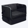 Trixie Black Car Seat Hold - Upto 8 kg - 37 x 45 x 38 cm - Heads Up For Tails