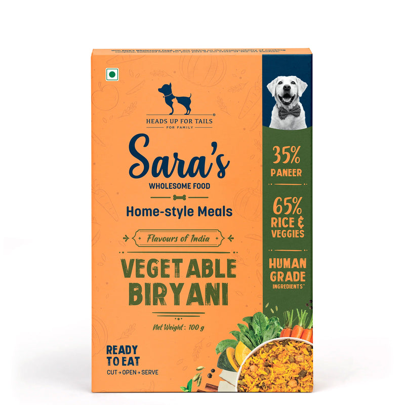 Sara's Wholesome Biryani Variety Pack Wet Dog Food | 3 x 100g