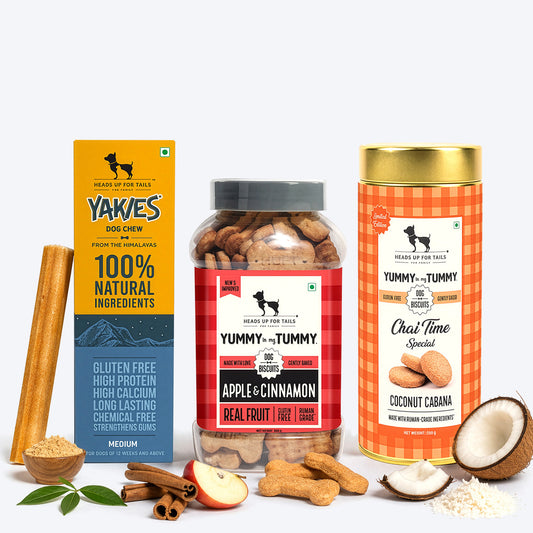 Veggie Delight Combo Treat For Dog - Heads Up For Tails