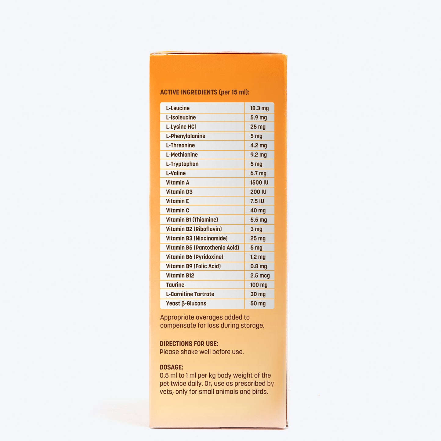 VetRite MultiAid Immunity, Muscle & Nerve Support Advanced Multivitamin Syrup For Dog & Cat - 200 ml
