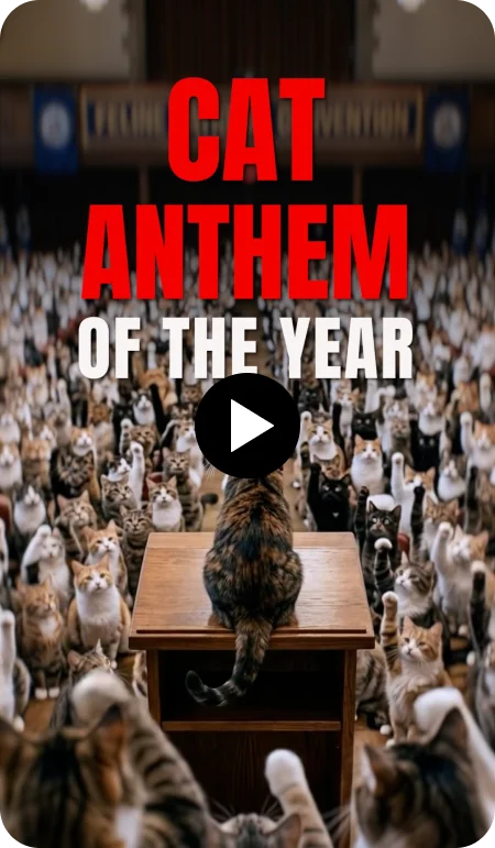 Presenting the ‘Cat Anthem’ of the year! 