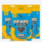 HUFT Yum Nums Soft & Chewy Sticks Banana with Real Chicken Treat For Dogs - 70 g - Heads Up For Tails