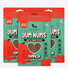 HUFT Yum Nums Soft & Chewy Sticks Pumpkin with Real Chicken Treat For Dogs - 70 g - Heads Up For Tails