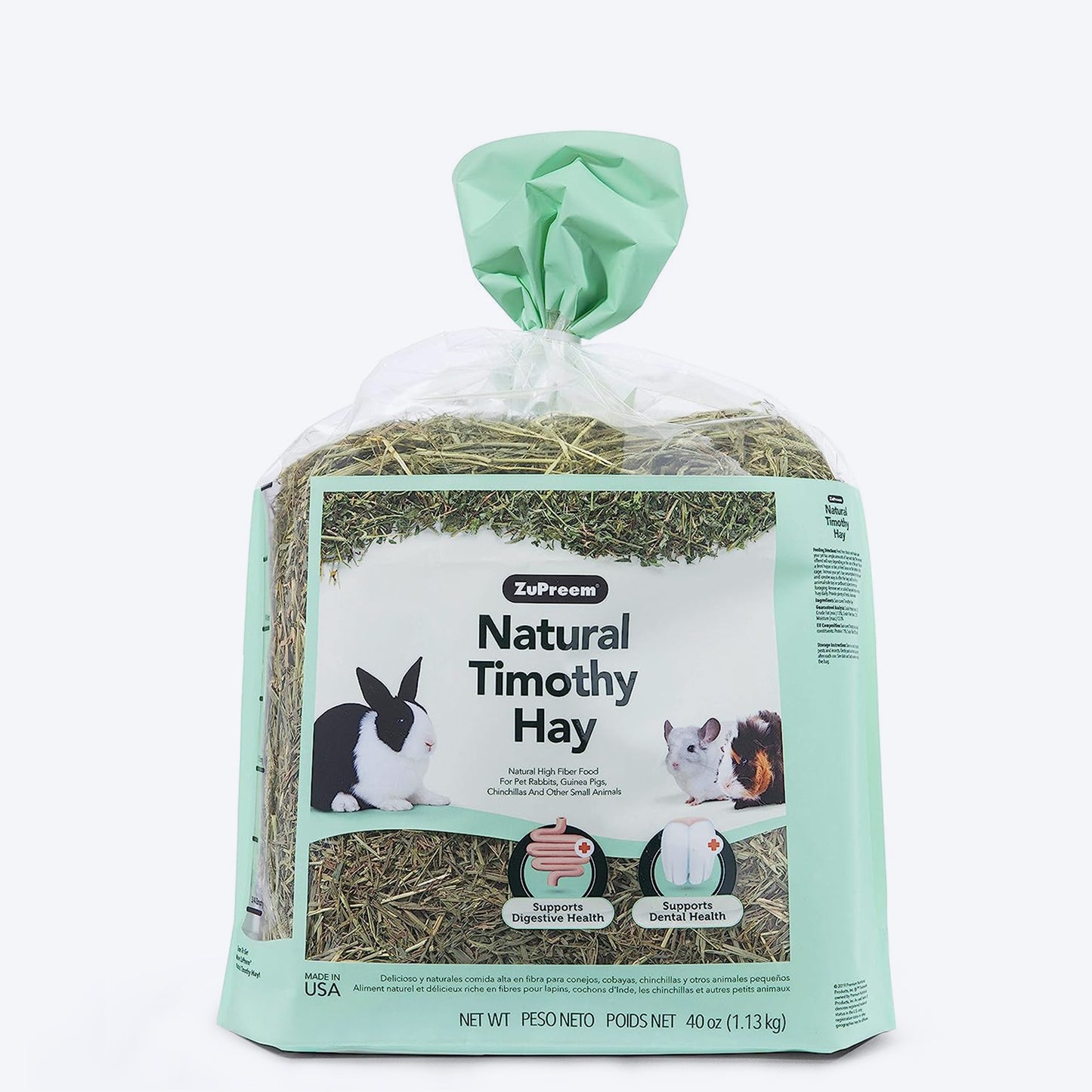 Zupreem Nature's Promise Western Timothy Dry Hay for Small Animals_06