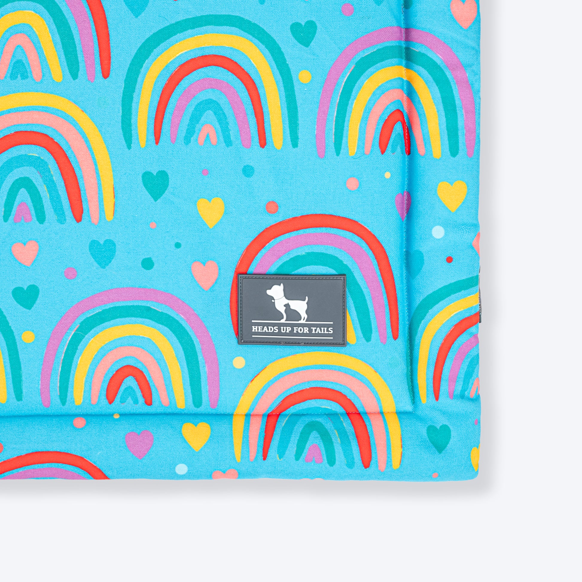 HUFT Over The Rainbow Mat For Dog & Cat - Blue - Heads Up For Tails