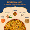 Sara's Wholesome Flavours Of India Vegetable Biryani Dog Wet Food, 300 gm, with 35% paneer and 65% rice & veggies.