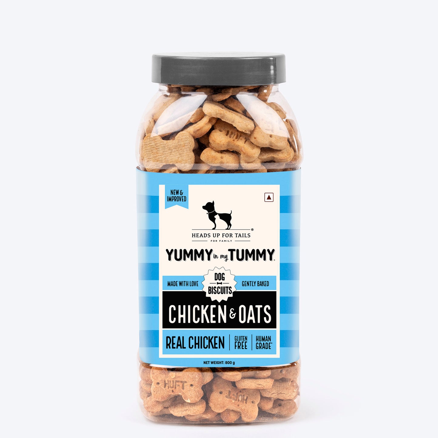 HUFT YIMT Chicken & Oats Gluten-Free Dog Biscuits - Heads Up For Tails