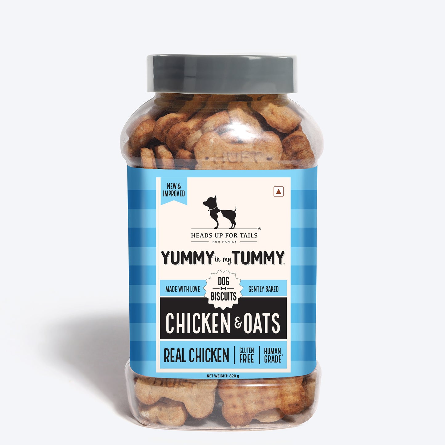 HUFT YIMT Chicken & Oats Gluten-Free Dog Biscuits - Heads Up For Tails