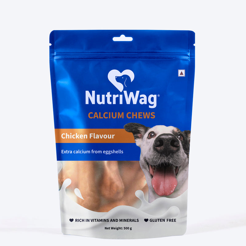 NutriWag Chicken Calcium Chew Bones Treats For Dog