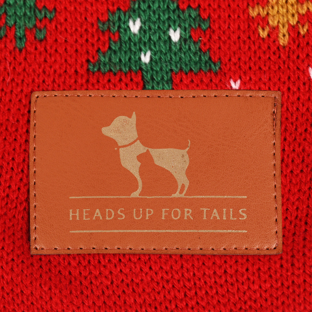 HUFT Jolly Teddies Sweater For Cat - Red
