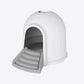 M-Pets Igloo 2 In 1 Cat Litter Box - Heads Up For Tails