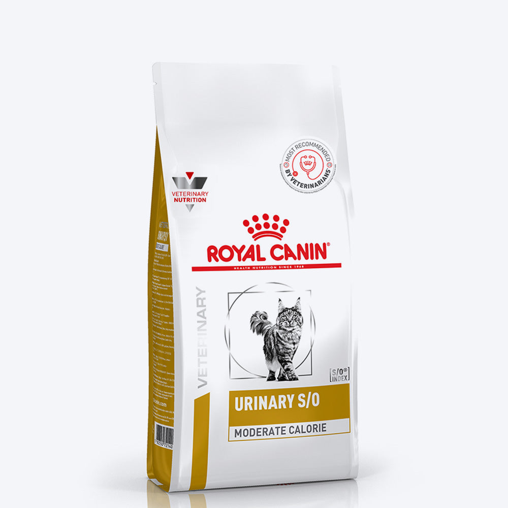 Royal Canin Veterinary Urinary S/O Moderate Calories Dry Food For Cat - 1.5 kg