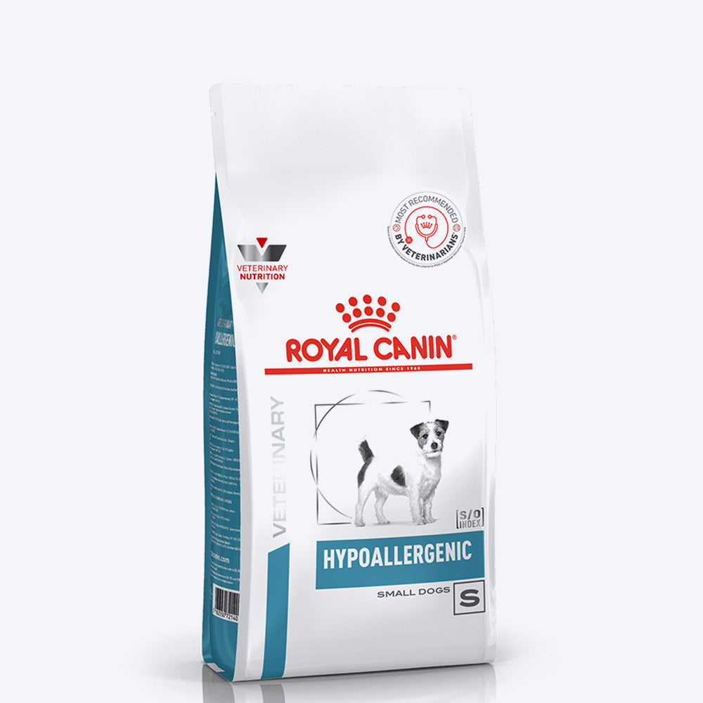 Royal Canin Hypoallergenic Dry Food For Small Breed Dog - Heads Up For Tails
