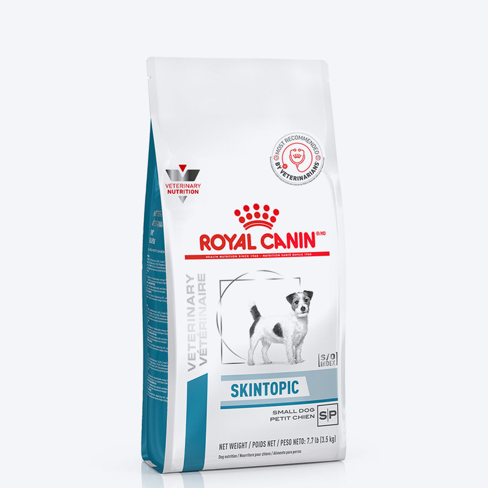 Royal Canin Veterinary Skintopic Dry Food For Small Dog - Heads Up For Tails