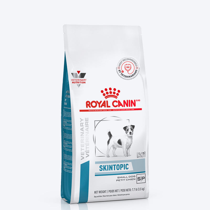 Royal Canin Veterinary Skintopic Dry Food For Small Dog - Heads Up For Tails