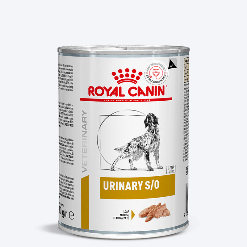 Royal Canin Veterinary Urinary S/O Veterinary Diet Dog Wet Food - 410 g - Heads Up For Tails