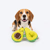 HUFT Avocadoggo Plush Toy With Ball For Dog - Green