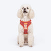 HUFT Teddy Adjustable Harness For Dog - Red