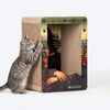HUFT Mona Lisa Scratcher For Cat - Multicolor