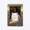 HUFT Mona Lisa Scratcher For Cat - Multicolor