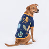 HUFT Wild One Printed T-Shirt For Dog - Navy Blue