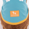 HUFT Rainbow Happiness Printed T-Shirt For Dog - Sky Blue
