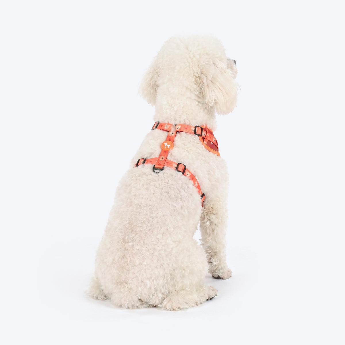 HUFT Teddy Adjustable Harness For Dog - Red
