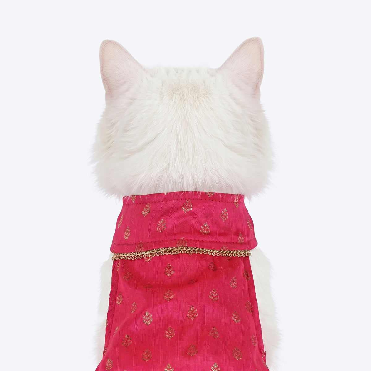 HUFT Rani Royale Dress For Cat - Pink
