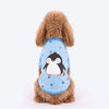 HUFT Peppy Penguin T-Shirt For Dog - Light Blue