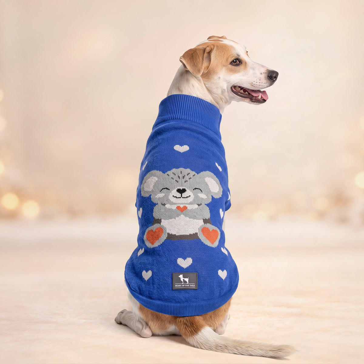 HUFT Koko Koala Sweater For Dog - Dark Blue