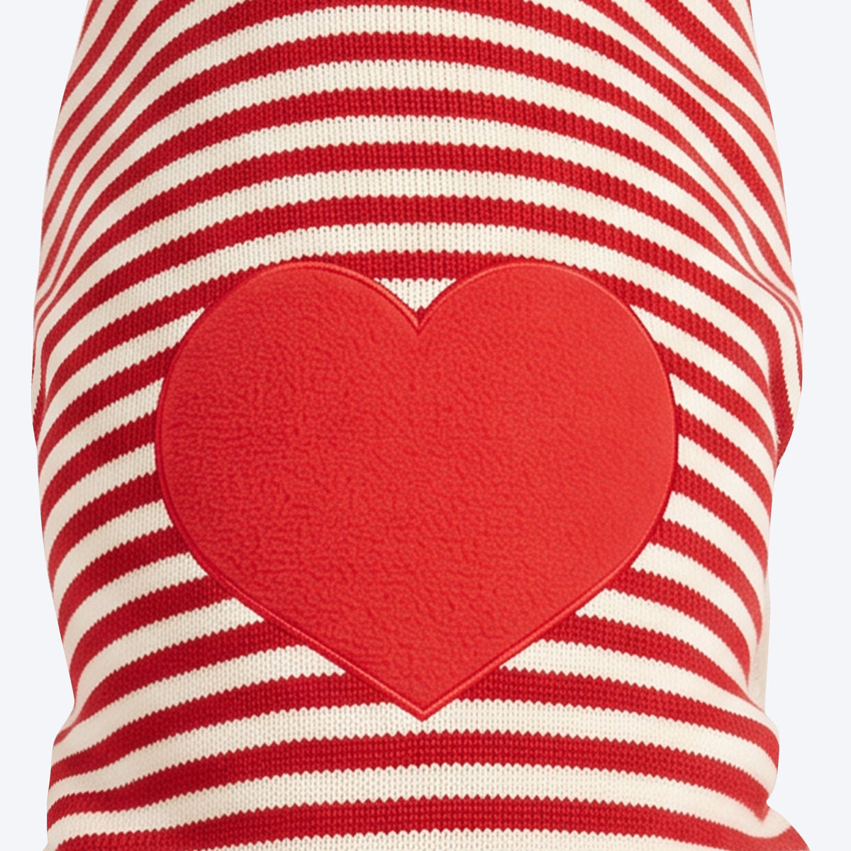 HUFT Happy Heart Sweater For Dog - Red